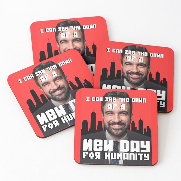 Item preview, Zohran Mamdani  I Can See The Dawn Of A New Day For Humanity designed and sold by Flirt-Teez.