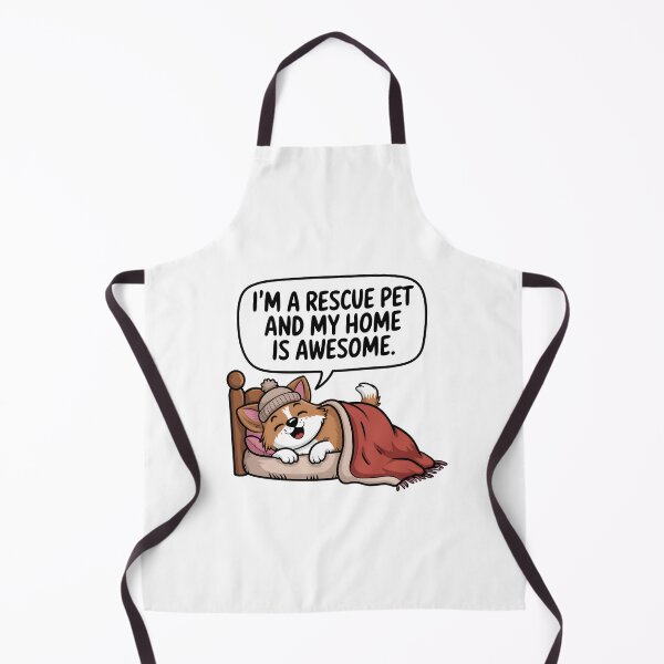 Item preview, I’m a Rescue Pet and My Home Is Awesome – Cute Adopt Don’t Shop designed and sold by CuteDesignables.