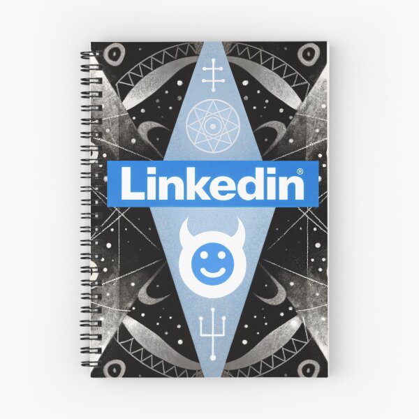 Item preview, L1nked1n: The Devil’s Network – Satirical Corporate Art    designed and sold by RelaxingDreams.