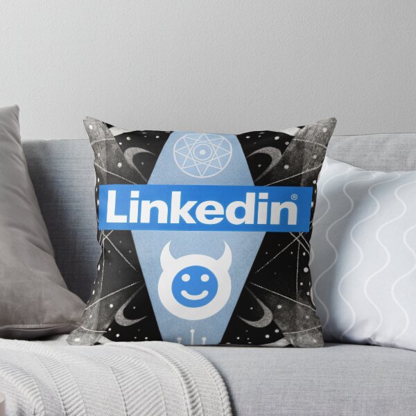 Item preview, L1nked1n: The Devil’s Network – Satirical Corporate Art    designed and sold by RelaxingDreams.