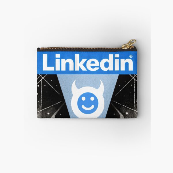 Item preview, L1nked1n: The Devil’s Network – Satirical Corporate Art    designed and sold by RelaxingDreams.