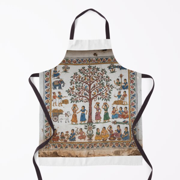 Item preview, Harmony of Rural Life Under the Tree designed and sold by digisetumedia.