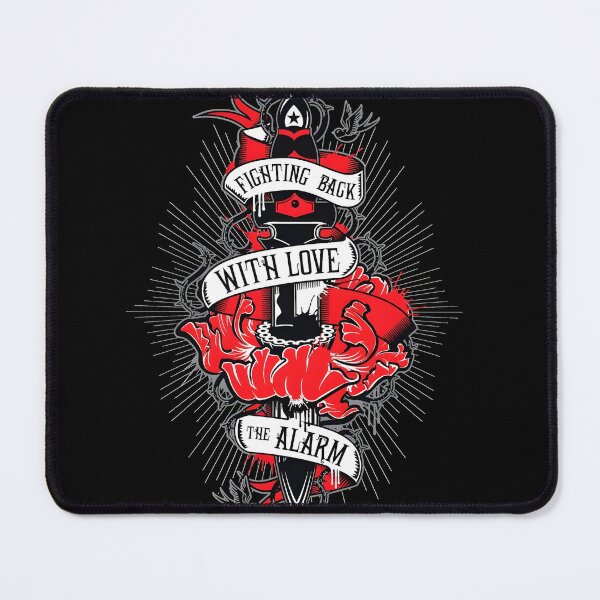 Item preview, The Alarm – Fighting Back With Love Rock Poster Design designed and sold by Lexie Reed.