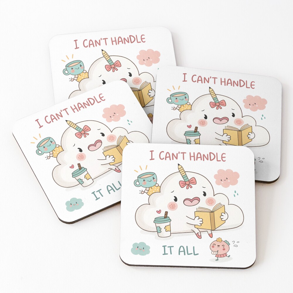 Item preview, Coasters (Set of 4) designed and sold by Neural-canvas.