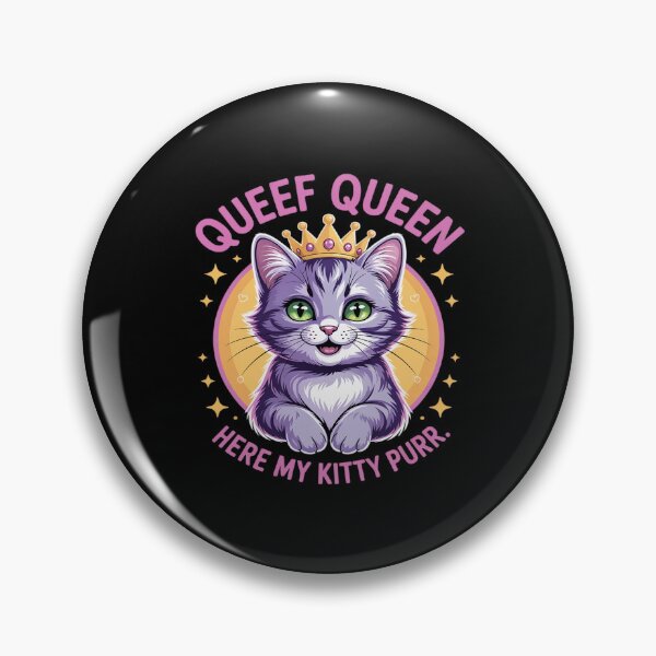 Item preview, Funny Queef Queen Cat Inappropriate Dirty designed and sold by petrichorsworld.