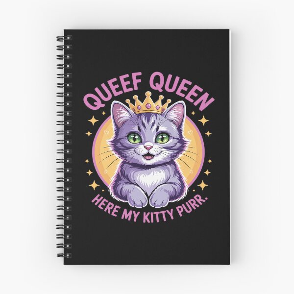 Item preview, Funny Queef Queen Cat Inappropriate Dirty designed and sold by petrichorsworld.