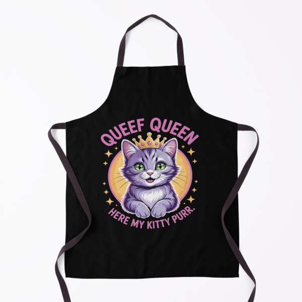 Item preview, Funny Queef Queen Cat Inappropriate Dirty designed and sold by petrichorsworld.