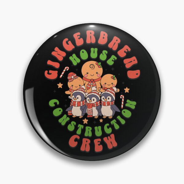 Item preview, Gingerbread House Construction Crew – Penguin Helpers Edition designed and sold by dudelinart.