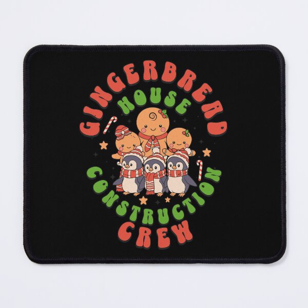 Item preview, Gingerbread House Construction Crew – Penguin Helpers Edition designed and sold by dudelinart.