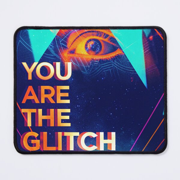 Item preview, You Are the Glitch – Psychedelic Minimalist Art for the Unfiltered Soul designed and sold by RelaxingDreams.