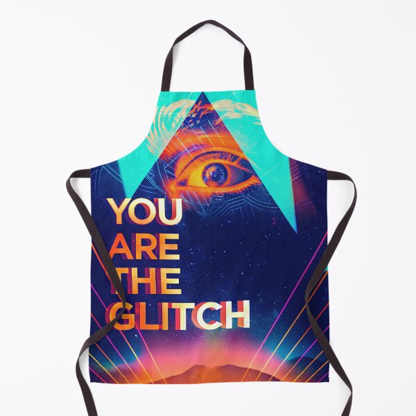 Item preview, You Are the Glitch – Psychedelic Minimalist Art for the Unfiltered Soul designed and sold by RelaxingDreams.
