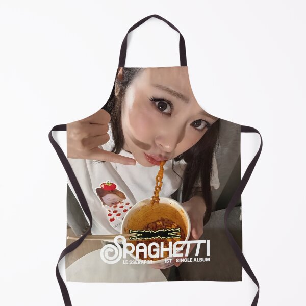 Item preview, LE SSERAFIM SPAGHETTI Yunjin Merch – Limited K‑Pop Apparel & Accessories designed and sold by Valereekmerch.