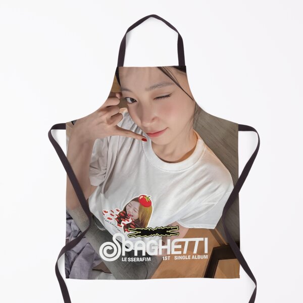 Item preview, LE SSERAFIM SPAGHETTI Kazuha Merch – Limited K‑Pop Apparel & Accessories designed and sold by Valereekmerch.