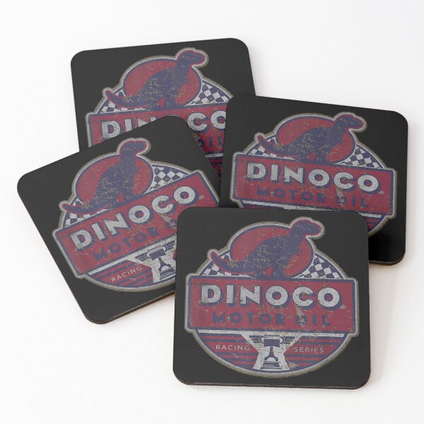 Item preview, Disney Pixar Cars Dinoco Motor Oil Faded Sign  designed and sold by Elsa Skyler.
