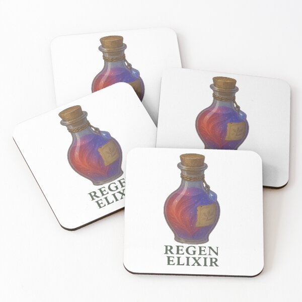 Item preview, Rejuvenation Potion — “Regen Elixir” designed and sold by AlcheArtsStudio.
