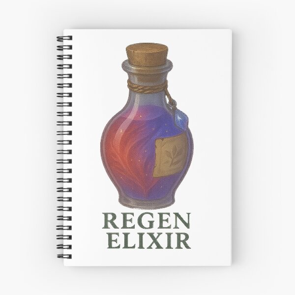 Item preview, Rejuvenation Potion — “Regen Elixir” designed and sold by AlcheArtsStudio.