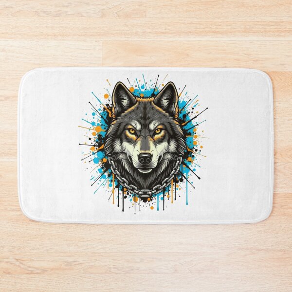 Item preview, Alpha Wolf – Fierce Street Art Design designed and sold by Kavya Art.
