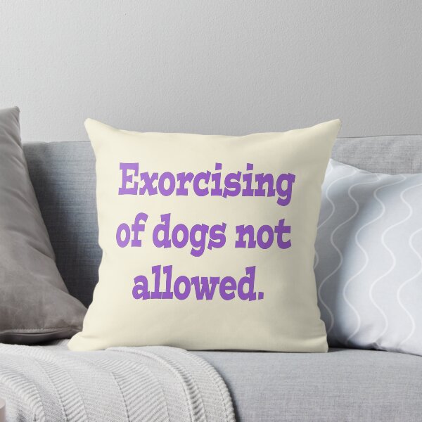 Item preview, Exorcising Dogs designed and sold by CharlottePlaceArt.