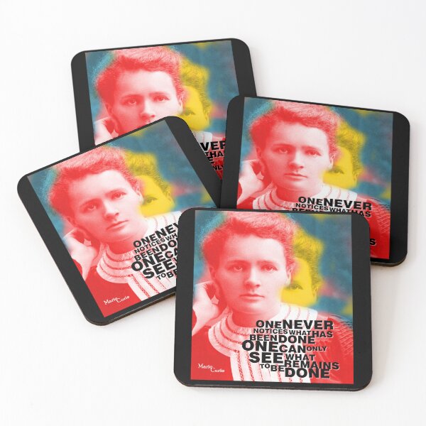 Item preview, Marie Curie Inspirational Quote 3 designed and sold by pahleeloola.