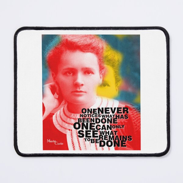 Item preview, Marie Curie Inspirational Quote 3 designed and sold by pahleeloola.
