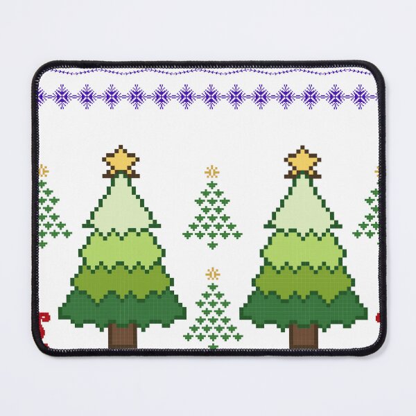 Item preview, Pixel Christmas Pattern 2026 designed and sold by DualEnergy.