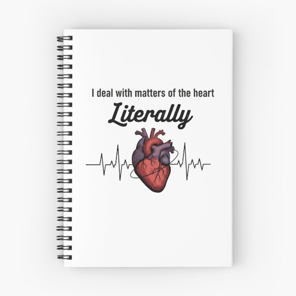 Item preview, I Deal with Matters of the Heart Literally – Funny Cardiovascular Perfusionist & Medical  designed and sold by CuteDesignables.