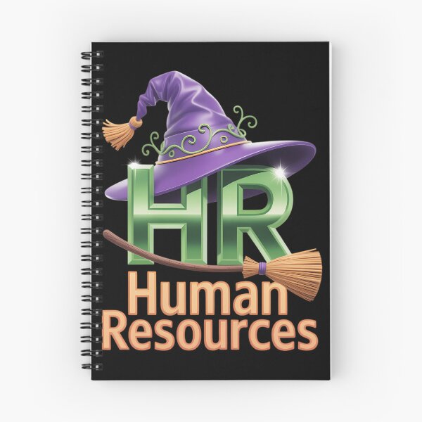 Item preview, HR Witch Human Resources Pumpkin Halloween designed and sold by TrinaEspinoza.