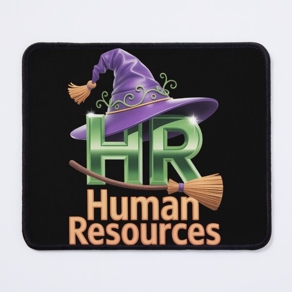Item preview, HR Witch Human Resources Pumpkin Halloween designed and sold by TrinaEspinoza.