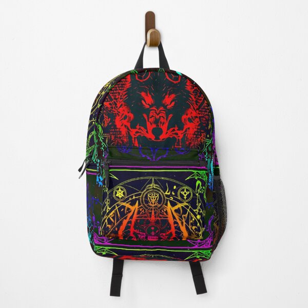 Item preview, Neon Spectrum Wolf Head – Psychedelic Occult Symbolism designed and sold by Neer arts.