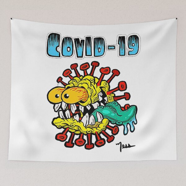 Item preview, Covid - 19 Rat Fink designed and sold by Nieveong.