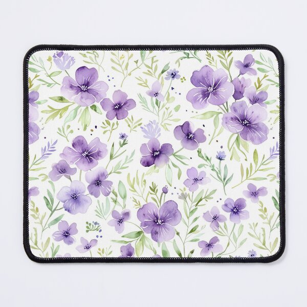 Item preview, Small Purple Flower Pattern designed and sold by CoolPixels.