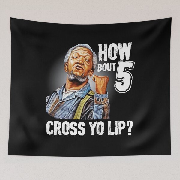 Item preview, Sanford And Son 5 Cross You Lip_ Sanford And Son Tv Show Redd Foxx designed and sold by colascaged.