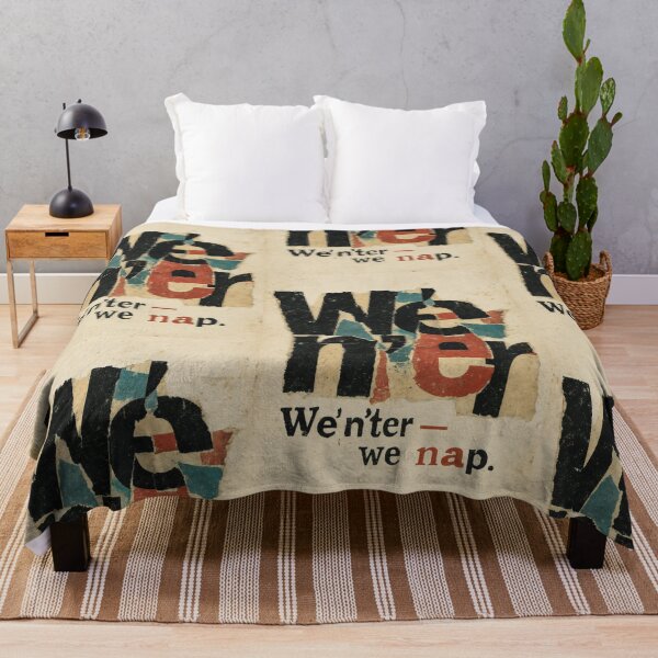 Item preview, Found-Paper Aesthetic: Motto for Cozy Winter Hibernation designed and sold by SplashTastic.