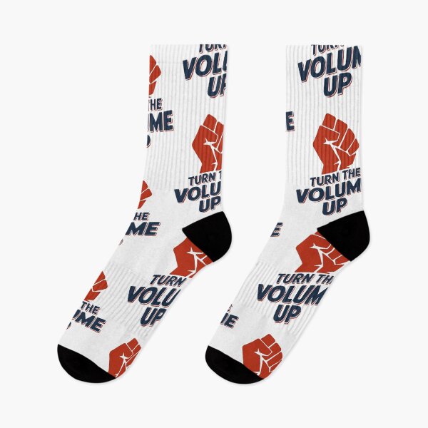 Item preview, Vintage Zohran Mamdani Turn Up The Volume Hand Sign designed and sold by DeionGoldner.