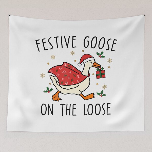Item preview, Goose Festive Silly Goose Xmas Loose Quote The On Funny designed and sold by Rackaam777Art.