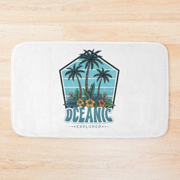 Item preview, Oceanic Explorer – Tropical Adventure Vintage Design designed and sold by Kavya Art.