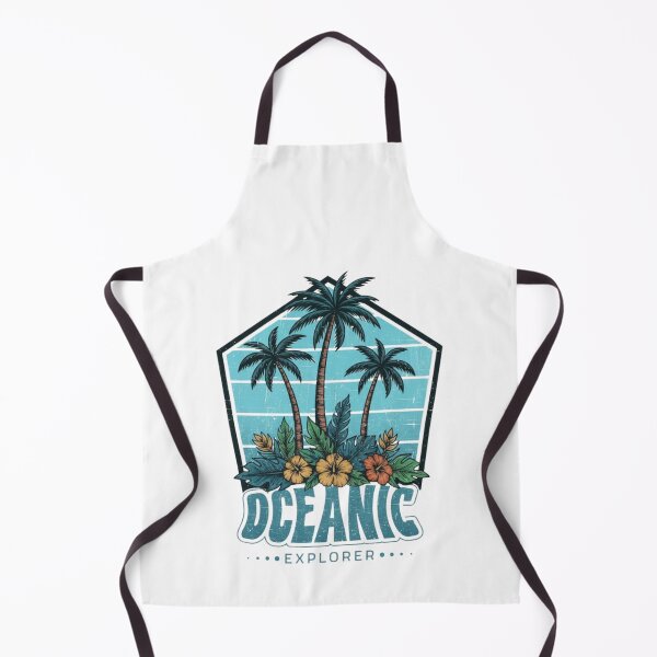 Item preview, Oceanic Explorer – Tropical Adventure Vintage Design designed and sold by Kavya Art.