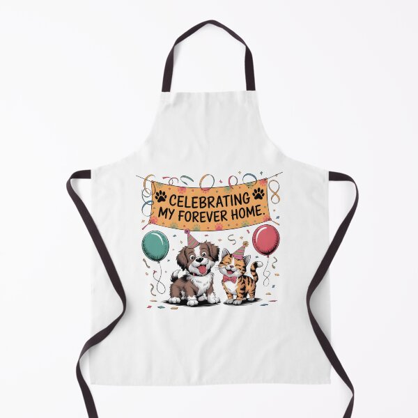 Item preview, Celebrating My Forever Home – Cute Rescue Pet Adoption for Animal Lovers designed and sold by CuteDesignables.
