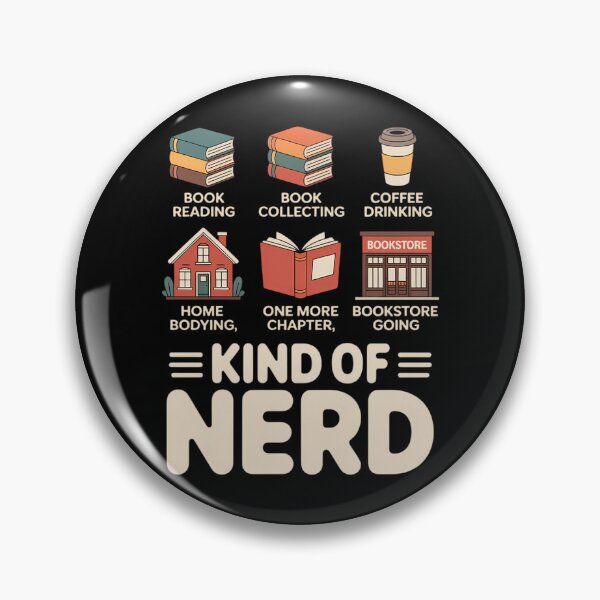 Item preview, I'm The Kind Of Nerd Book Reading Coffee Drinking designed and sold by TrinaEspinoza.