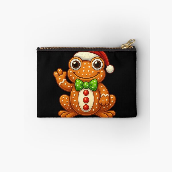 Item preview, Gingerbread Frog Cute Christmas Cookie Funny Frog Santa Hat designed and sold by haitrieuic96.