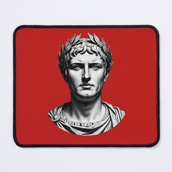 Item preview, DRAWING ENGRAVING OF A ROMAN EMPEROR designed and sold by infinitearte.