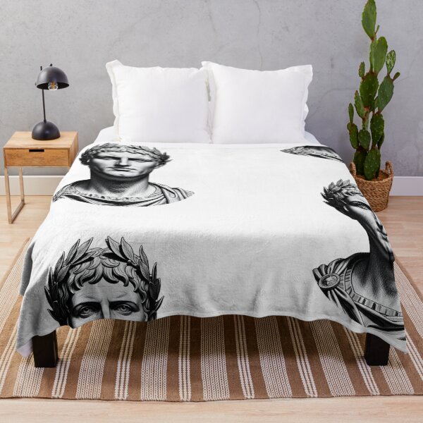 Item preview, DRAWING ENGRAVING OF A ROMAN EMPEROR designed and sold by infinitearte.