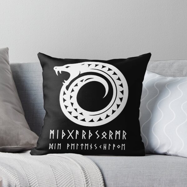 Item preview, Miðgarðsormr-the world serpent designed and sold by ApepuBoss.