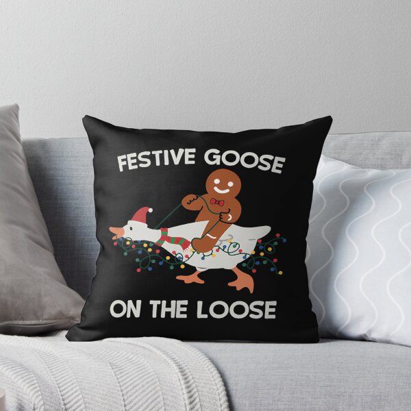 Item preview, Funny The Xmas Loose On Silly Festive Goose Quote Goose designed and sold by Rackaam777Art.
