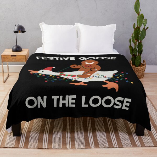 Item preview, Funny The Xmas Loose On Silly Festive Goose Quote Goose designed and sold by Rackaam777Art.