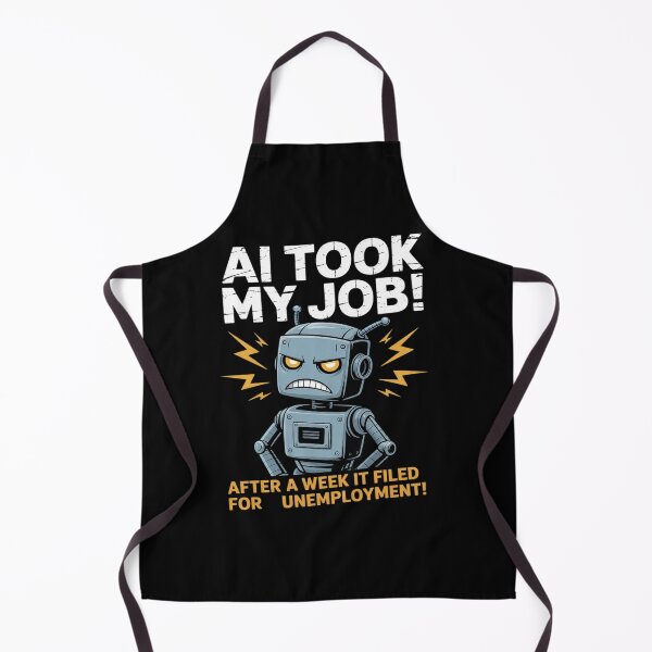 Item preview, Funny Saying AI Took My Job Robot Filed Unemployment Life designed and sold by petrichorsworld.
