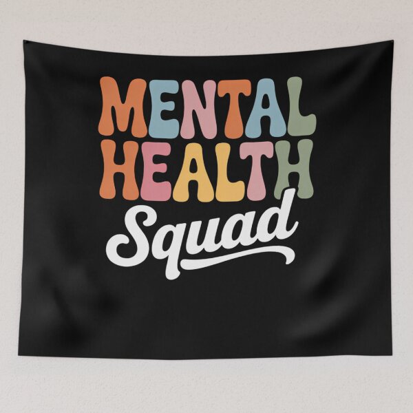 Item preview, Mental Health Squad Brain Illness Mental Health Awareness designed and sold by TrinaEspinoza.