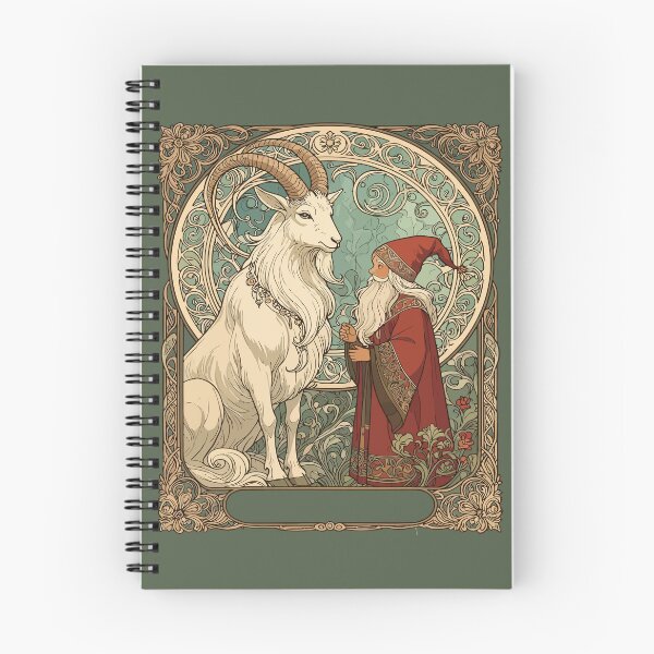Item preview, Julbocken Yule Goat And Jultomten Scandinavian Mythology designed and sold by taiche.