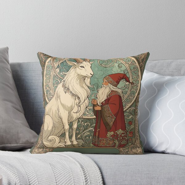 Item preview, Julbocken Yule Goat And Jultomten Scandinavian Mythology designed and sold by taiche.