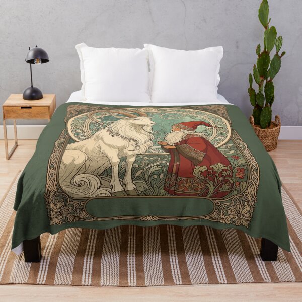 Item preview, Julbocken Yule Goat And Jultomten Scandinavian Mythology designed and sold by taiche.